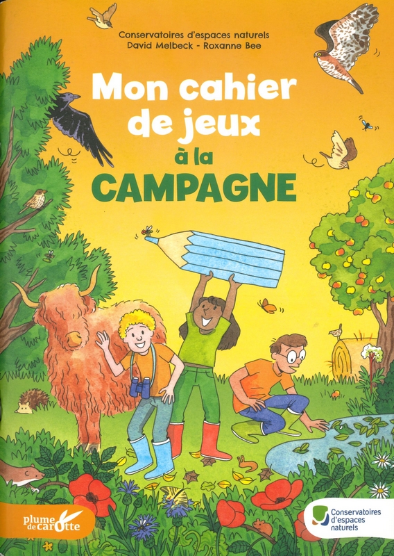 Mon cahier de jeux à la campagne
