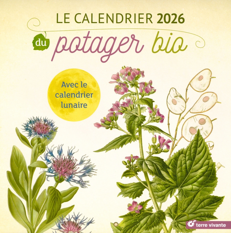 Le calendrier 2026 du potager bio (Mural)
