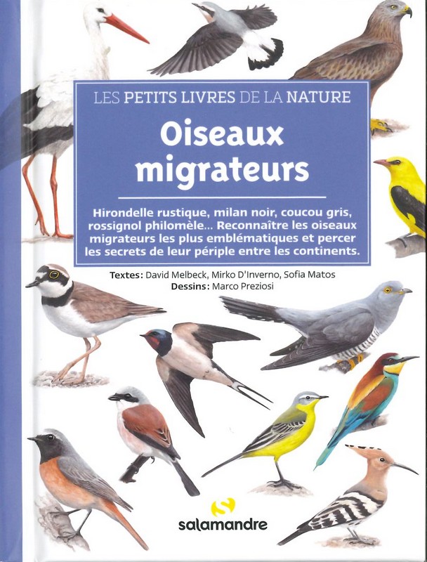 Oiseaux migrateurs les petits livres de la nature
