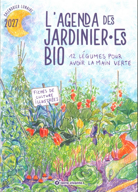 L'Agenda des jardinier- es bio 2027