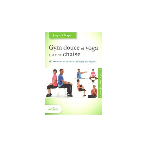 Gym douce et yoga sur une chaise