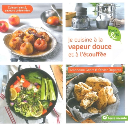 Je cuisine à la vapeur douce et à l'étouffée