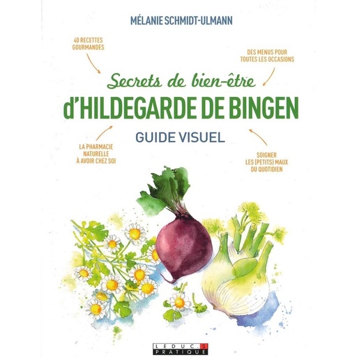 Secrets de bien-être d'Hildegarde de Bingen guide visuel