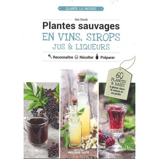 Plantes sauvages en vins sirops jus & liqueurs