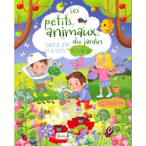 Petits animaux du jardin - Cahier de jeux et activités