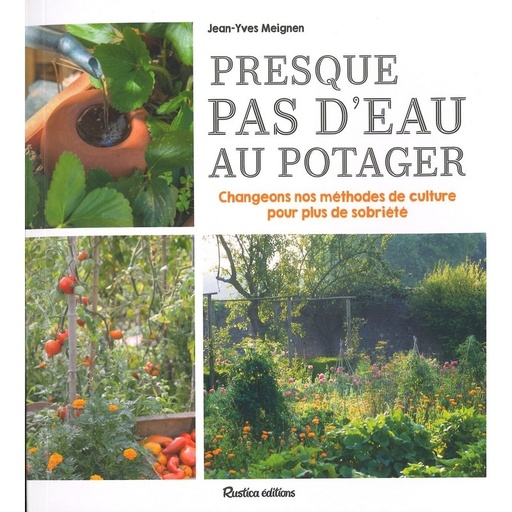 Presque pas d'eau au potager