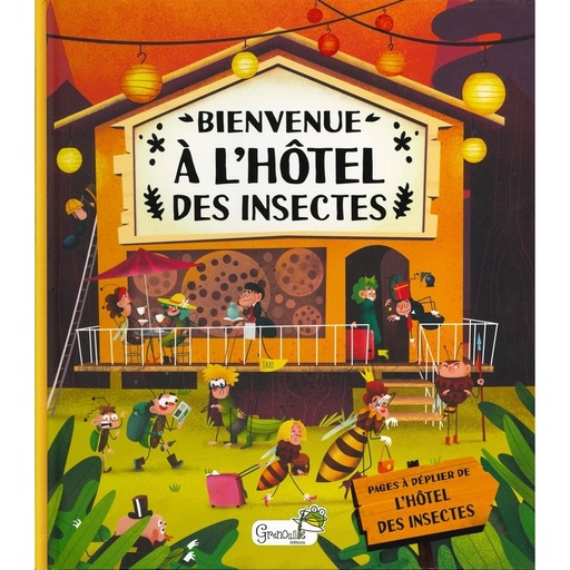 Bienvenue à l'hôtel des insectes