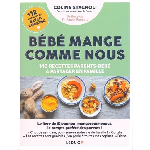 Bébé mange comme nous