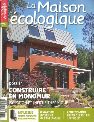 Revue Maison Ecologique N°74