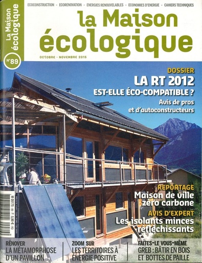 Revue Maison Ecologique N°89