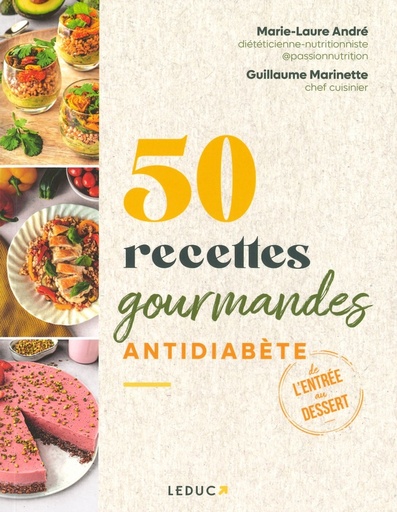 50 recettes gourmandes antidiabète