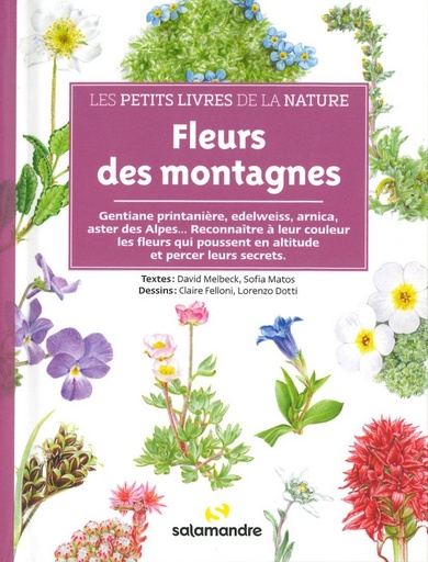 Fleurs des montagnes petits livres de la nature