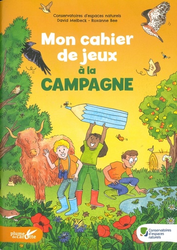 Mon cahier de jeux à la campagne