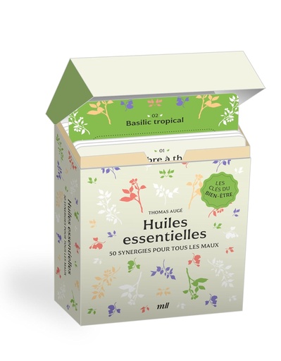 Huiles essentielles 50 synergies... - Coffret