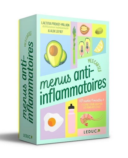 Mes cartes menus anti-inflammatoires