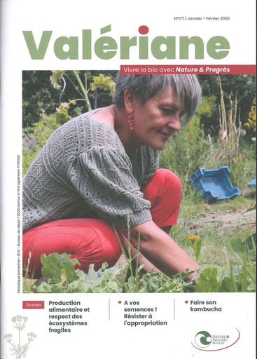 Revue Valériane N°177 - janvier-février 2026