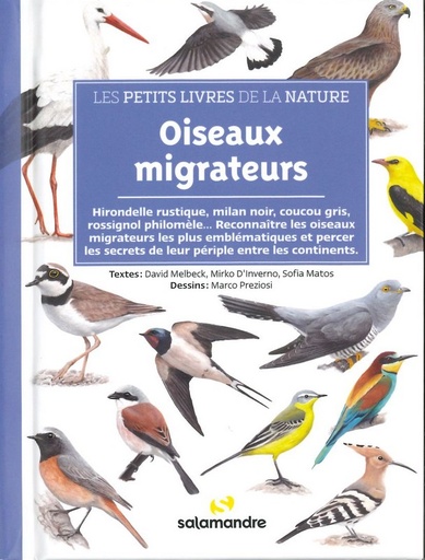 Oiseaux migrateurs les petits livres de la nature