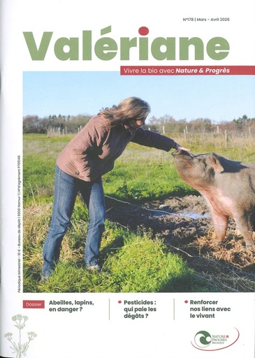 Revue Valériane N°178 - mars-avril 2026