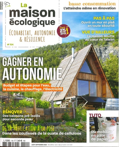 Revue Maison Ecologique N°154